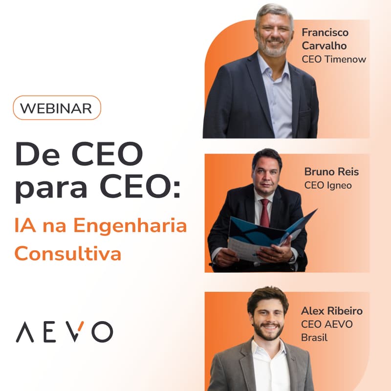 Cover Image for < Webinar > De CEO para CEO: IA na Engenharia Consultiva