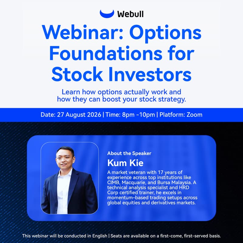 Cover Image for Webinar: Options Foundation for Stock Investors