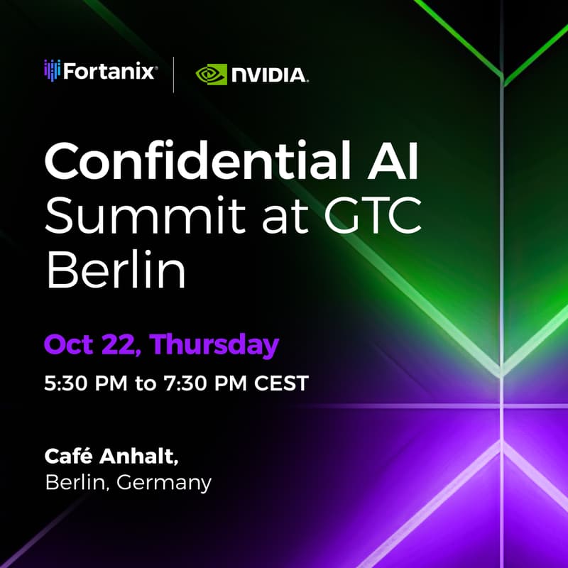 Cover Image for Confidential AI Summit at GTC Berlin