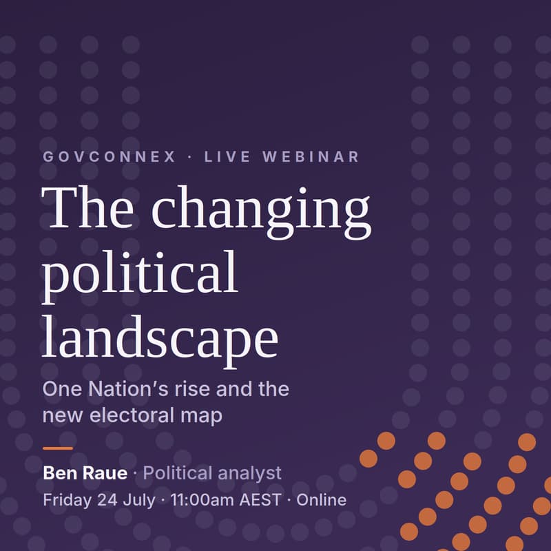 Cover Image for GovConnex: The changing political landscape - One Nation's rise