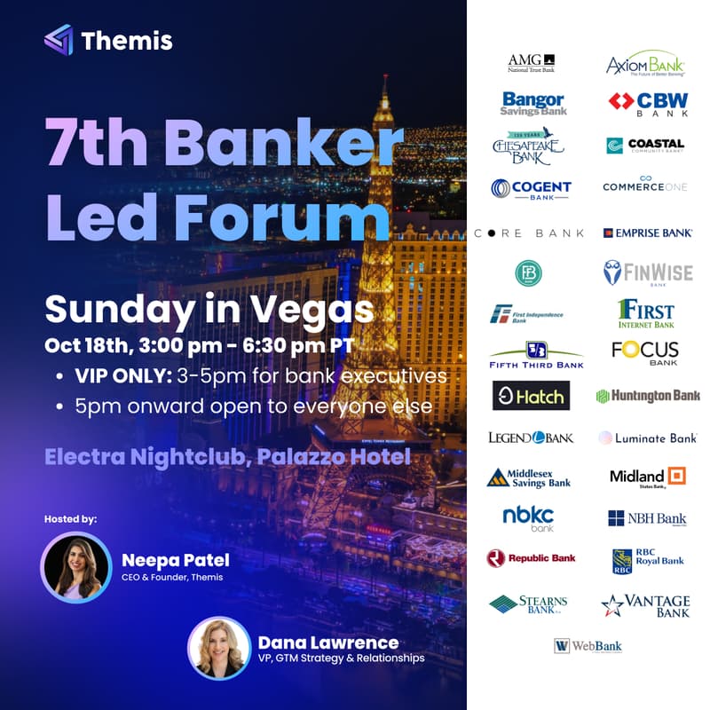 Cover Image for Money 20/20 Banker Led Forum