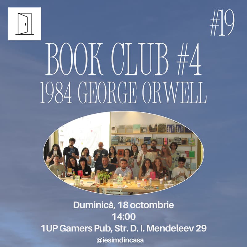 Cover Image for 📚 Book Club #4: 1984 — George Orwell #19