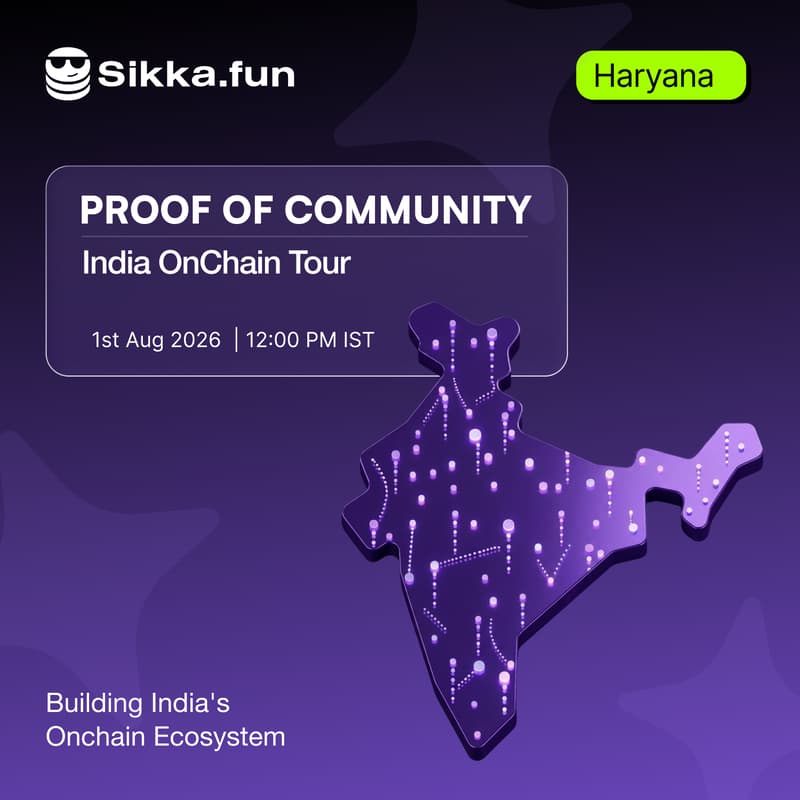 Cover Image for India OnChain Tour #43 - Haryana Edition