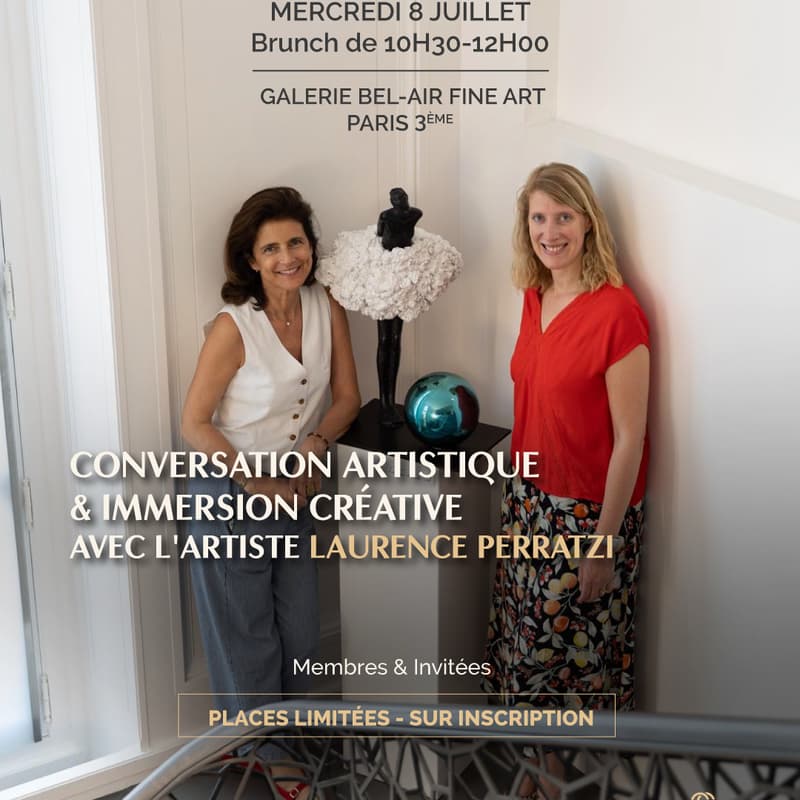 Cover Image for higHER Society - Conversation artistique & immersion créative avec l'artiste Laurence Perratzi
