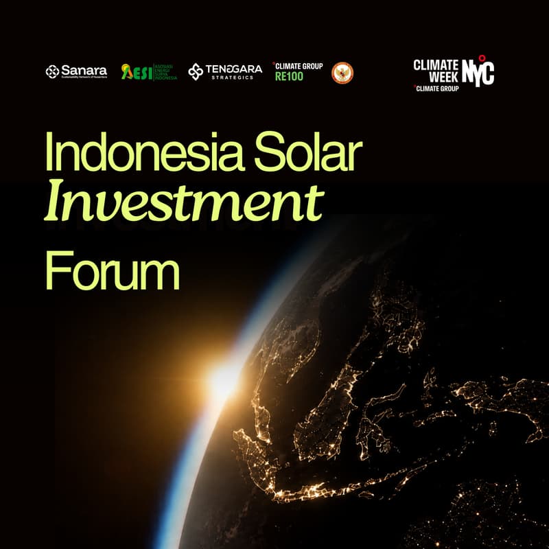 Cover Image for Indonesia Solar Investment Forum NYC Climate Week 2026