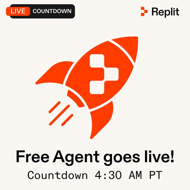 Cover Image for Countdown to Free Agent for 24 Hours + Buildathon Kickoff: $100K+ in Prizes