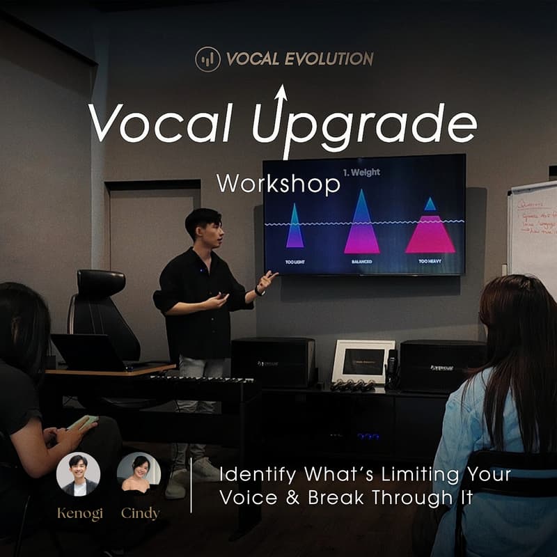 Cover Image for The Vocal Upgrade Workshop — Identify What’s Limiting Your Singing & Break Through It (Pay What You Want)