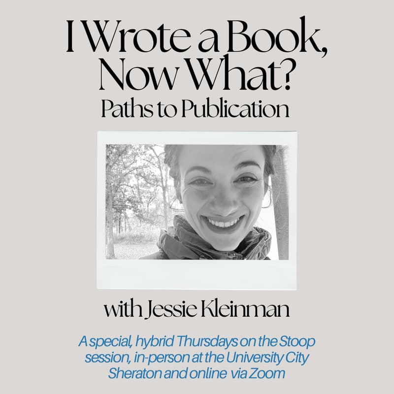 Cover Image for Thursdays on the Stoop: I Wrote a Book, Now What? Paths to Publication