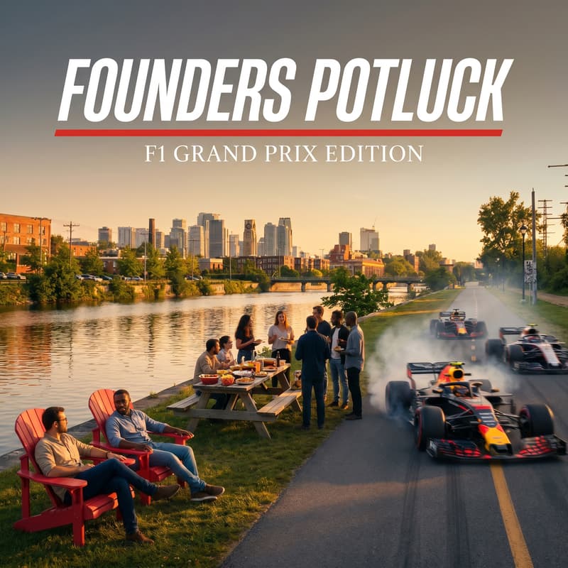 Cover Image for Founders Potluck: F1 Grand Prix Edition