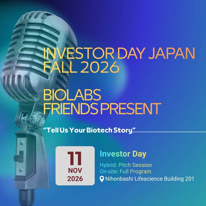 Cover Image for Investor Day Japan Fall 2026