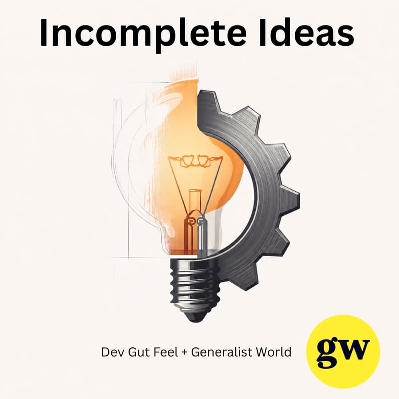 Cover Image for Incomplete Ideas