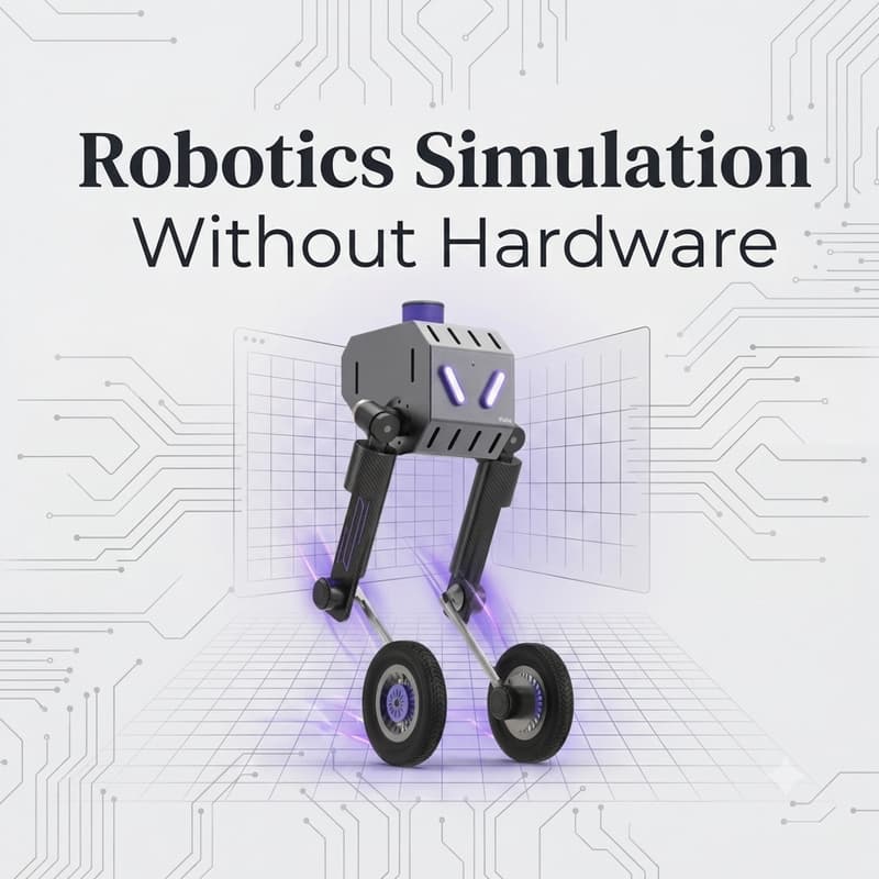 Cover Image for From CAD to Robot: Getting Started in Robotics Simulation Without Hardware