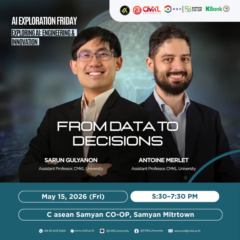 Cover Image for AI Exploration Friday – May Session: From Data to Decisions