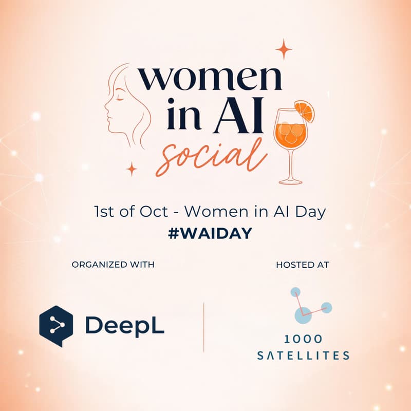 Cover Image for Women in AI Social × DeepL