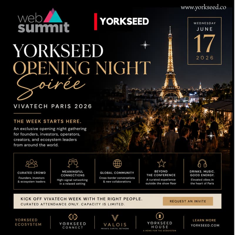 Cover Image for Yorkseed Opening Night Soirée | VivaTech Paris 2026