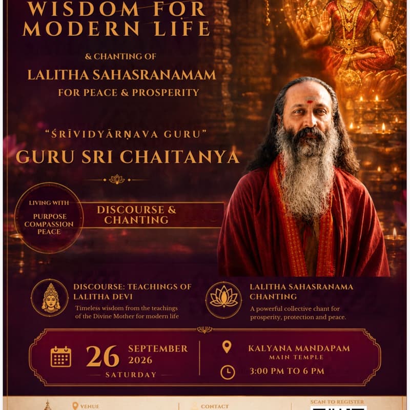 Cover Image for Ancient Wisdom for Modern Life - Teachings of Lalitha Devi | New Jersey