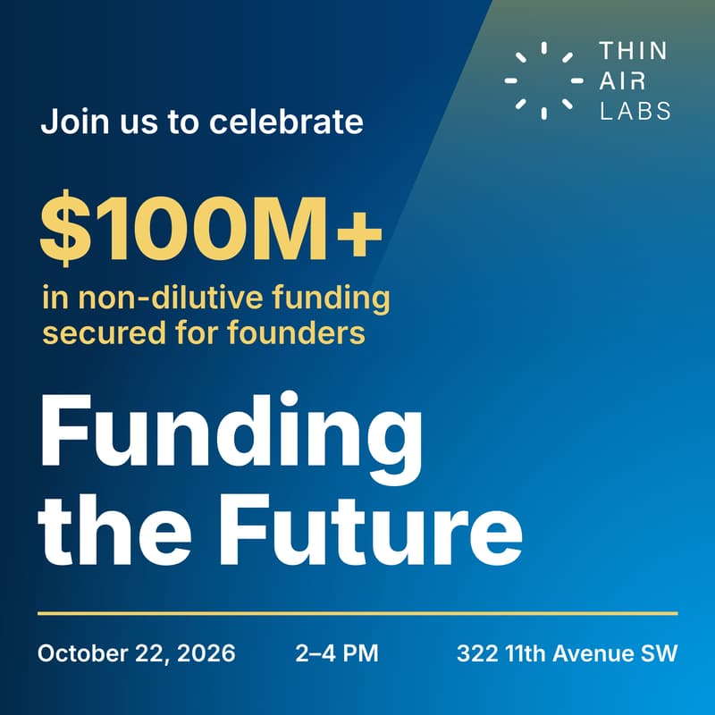 Cover Image for Funding the Future: Celebrating 100M+ in Non-Dilutive Funding Secured for Founders