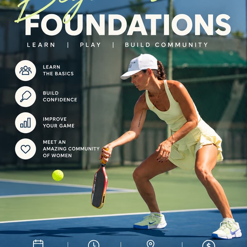 Cover Image for Coronado Pickleball - Beginner Foundations