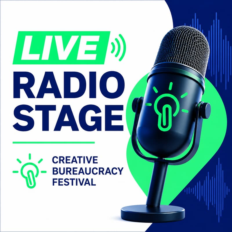 Cover Image for Creative Bureaucracy Radio - LIVE!