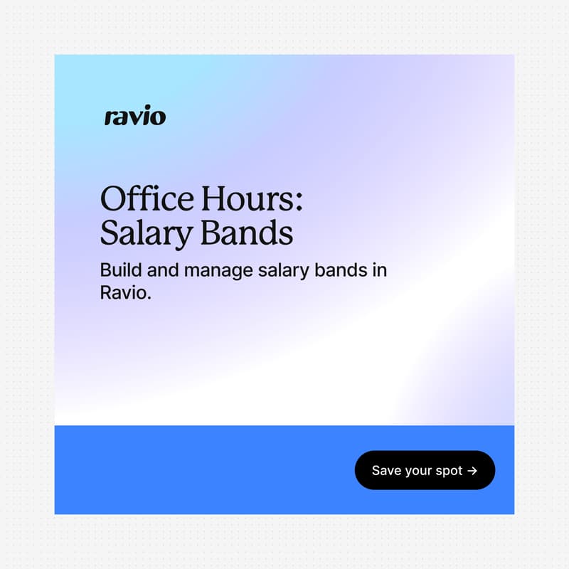 Cover Image for Ravio Office Hours: Salary Bands