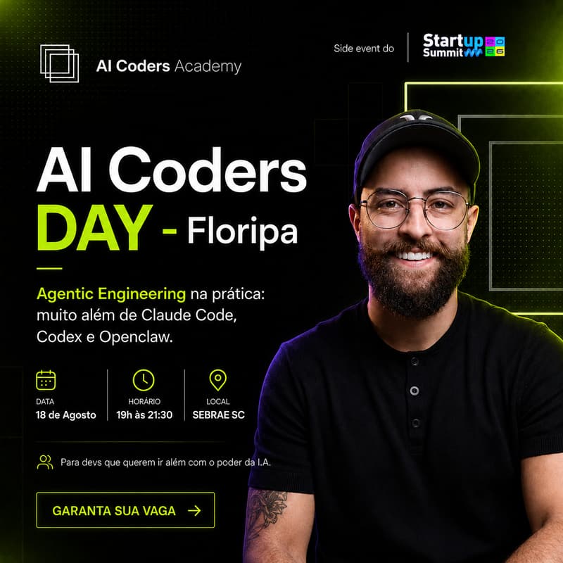 Cover Image for AI Coders Day Floripa - Agentic Engineering