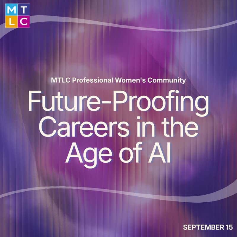 Cover Image for Professional Women's Meeting: Future-Proofing Careers in the Age of AI