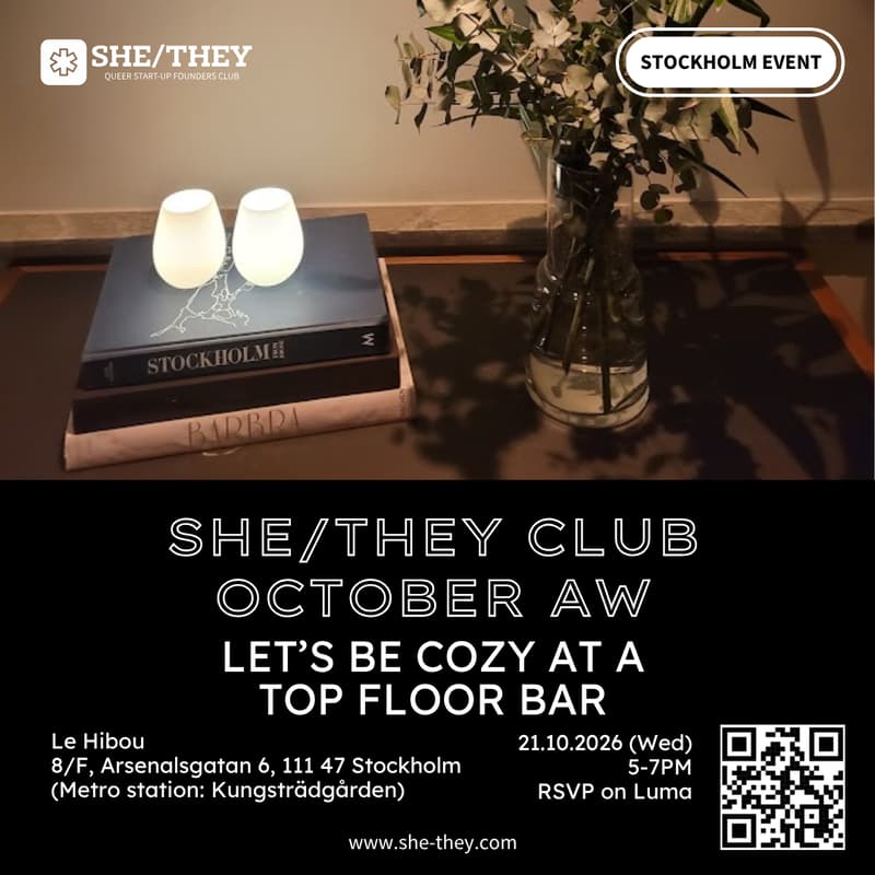 Cover Image for SHE/THEY Club Stockholm October AW