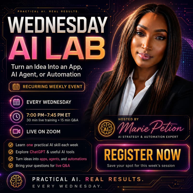 Cover Image for Wednesday AI Lab