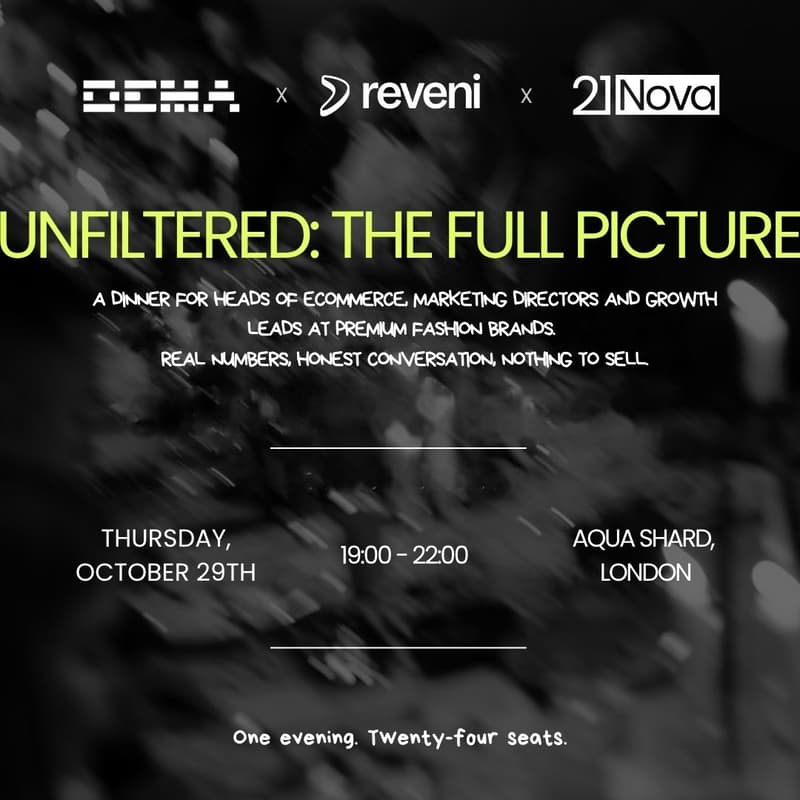 Cover Image for UNFILTERED: THE FULL PICTURE OF RUNNING A PREMIUM FASHION BRAND, OVER DINNER.