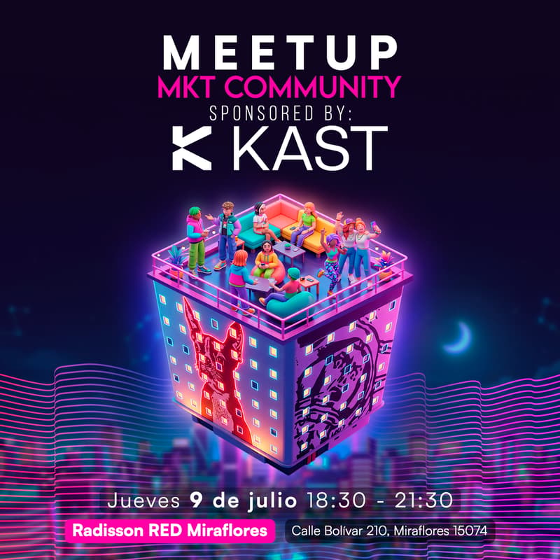Cover Image for Meetup MKT Community 🇵🇪 by KAST