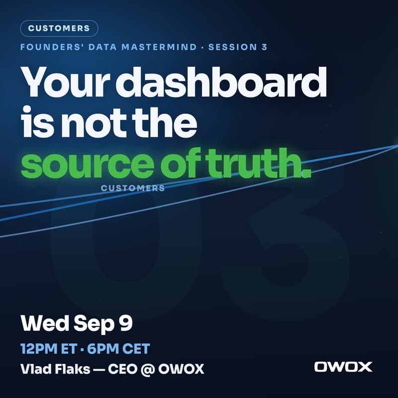 Cover Image for Session 3 – Customers – Your Dashboard Is Not the Source of Truth
