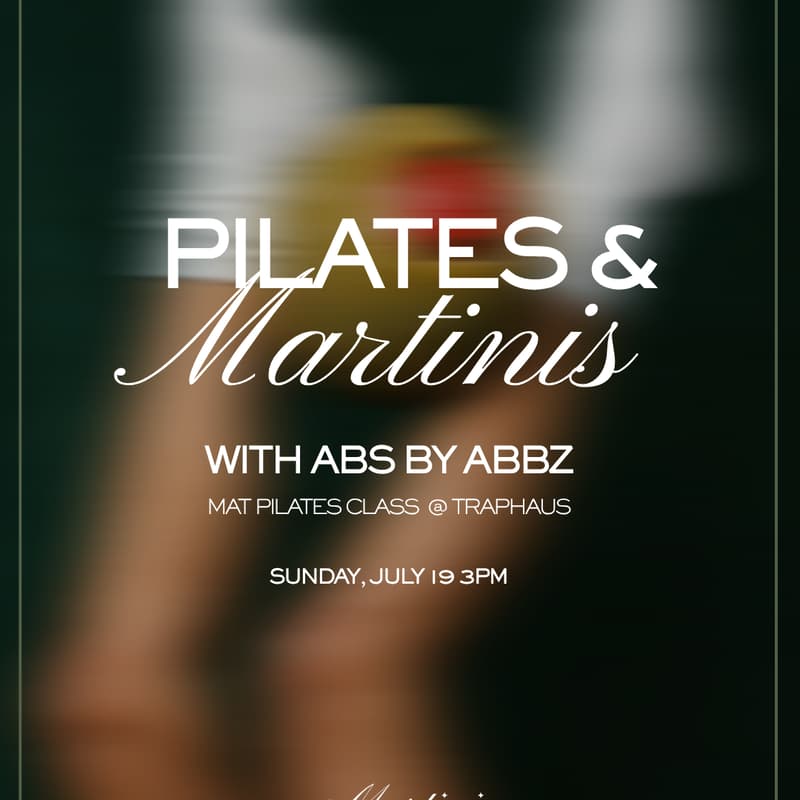 Cover Image for PILATES & MARTINIS
