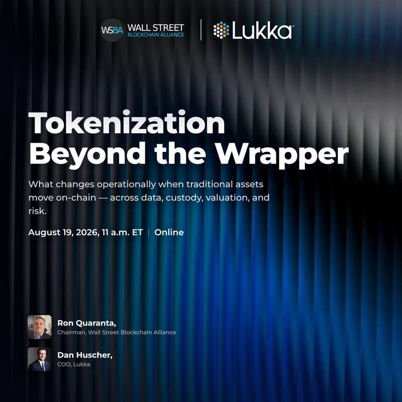 Cover Image for Tokenization Beyond the Wrapper—What Changes Operationally When Assets Move On-Chain