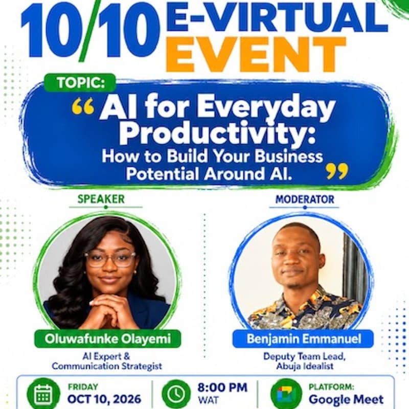 10/10 Abuja Idealist · Luma