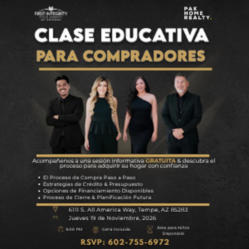 Cover Image for Clase Educativa para Compradores
