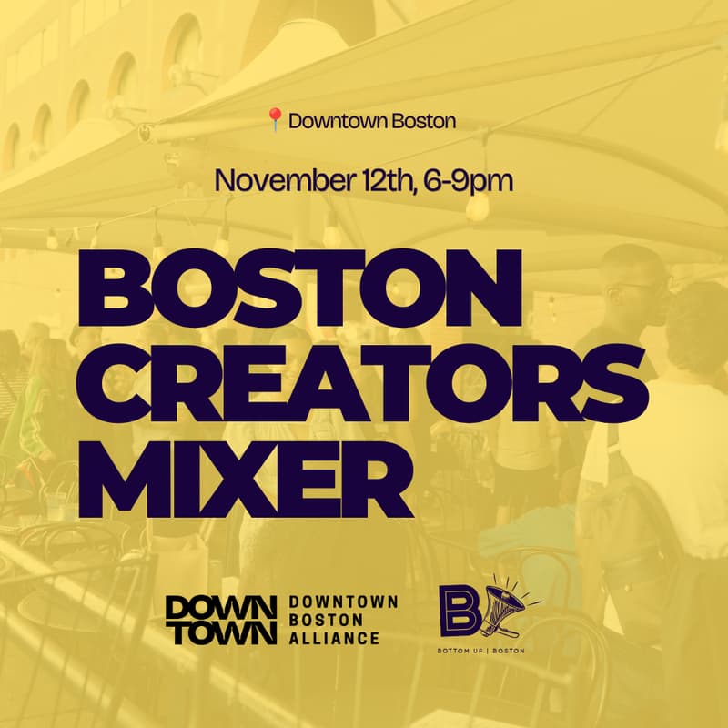 Cover Image for Boston Creators Mixer