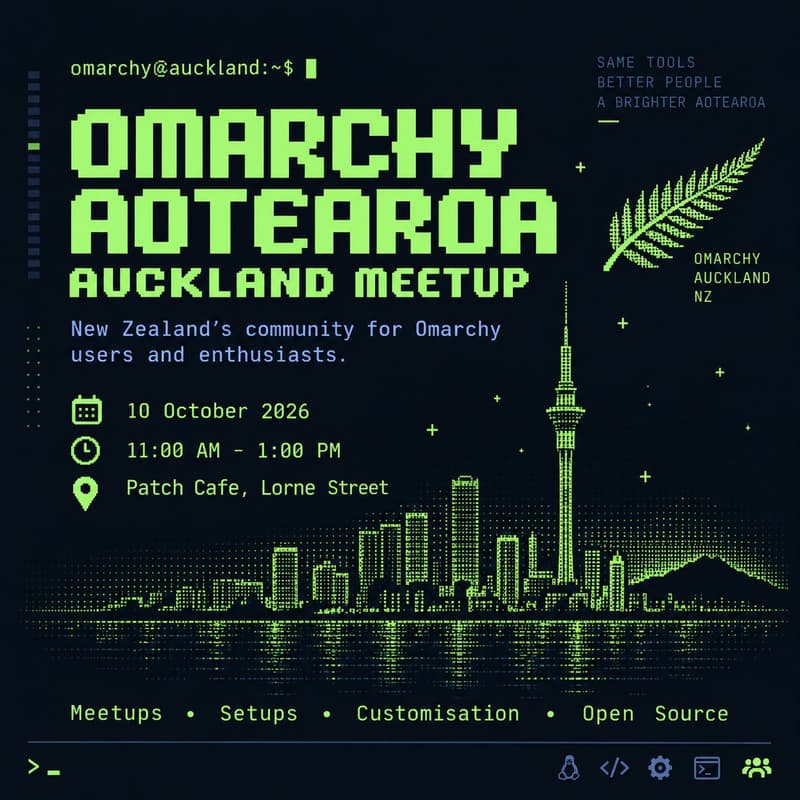 Cover Image for Omarchy Aotearoa