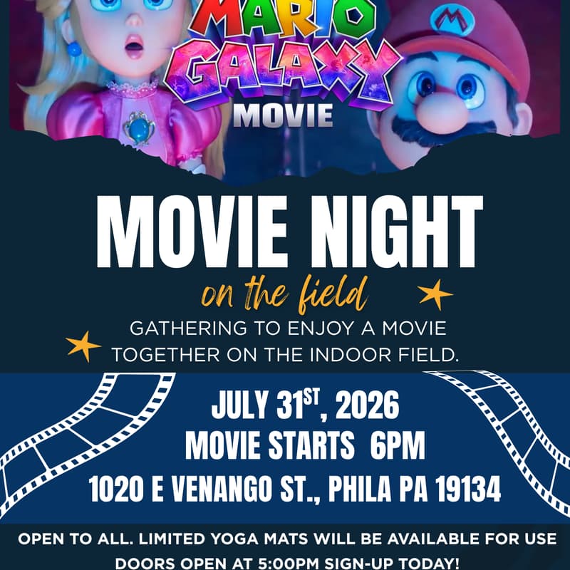 Cover Image for Super Mario Galaxy Movie Night!