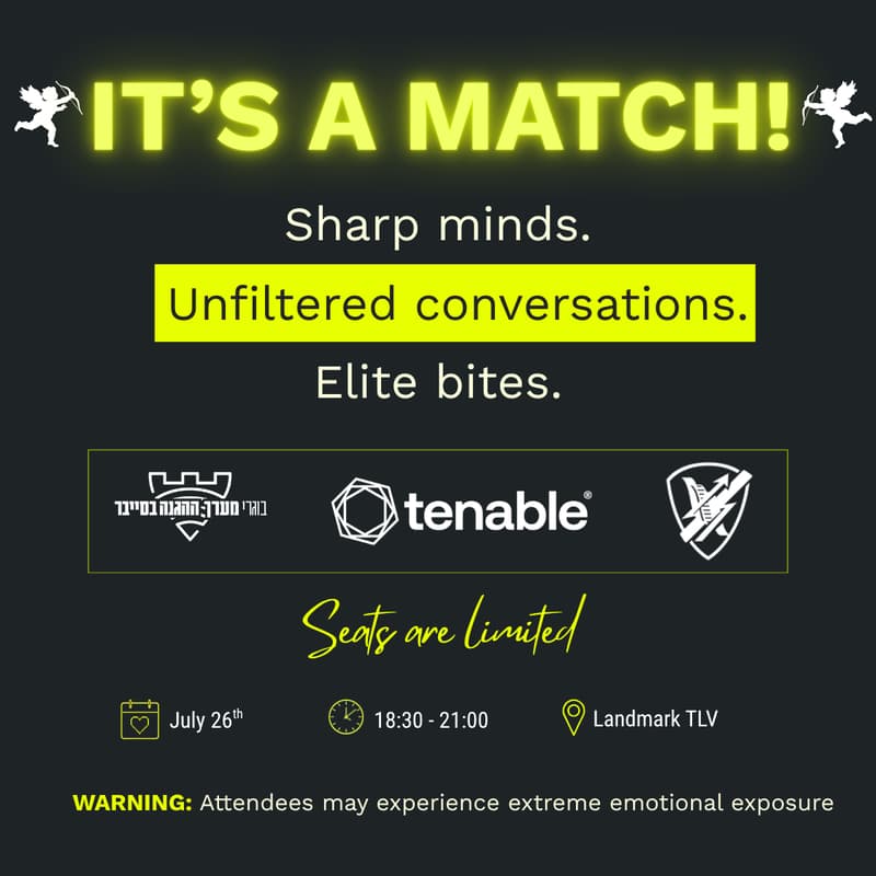 Cover Image for It's a match! | ICDA x Tenable | Tu BeAV & Cyber Meetup
