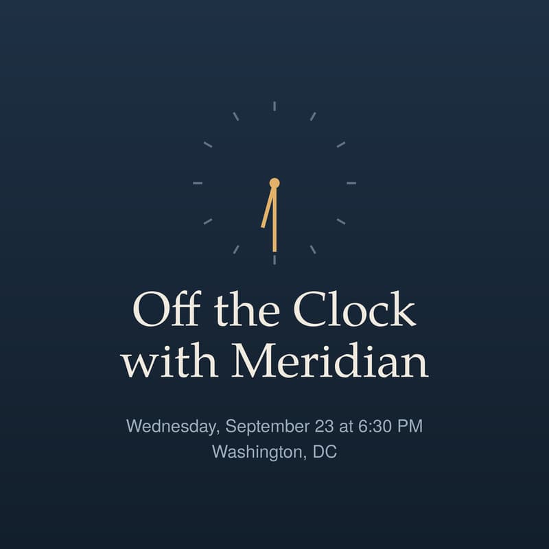 Cover Image for Off the Clock with Meridian