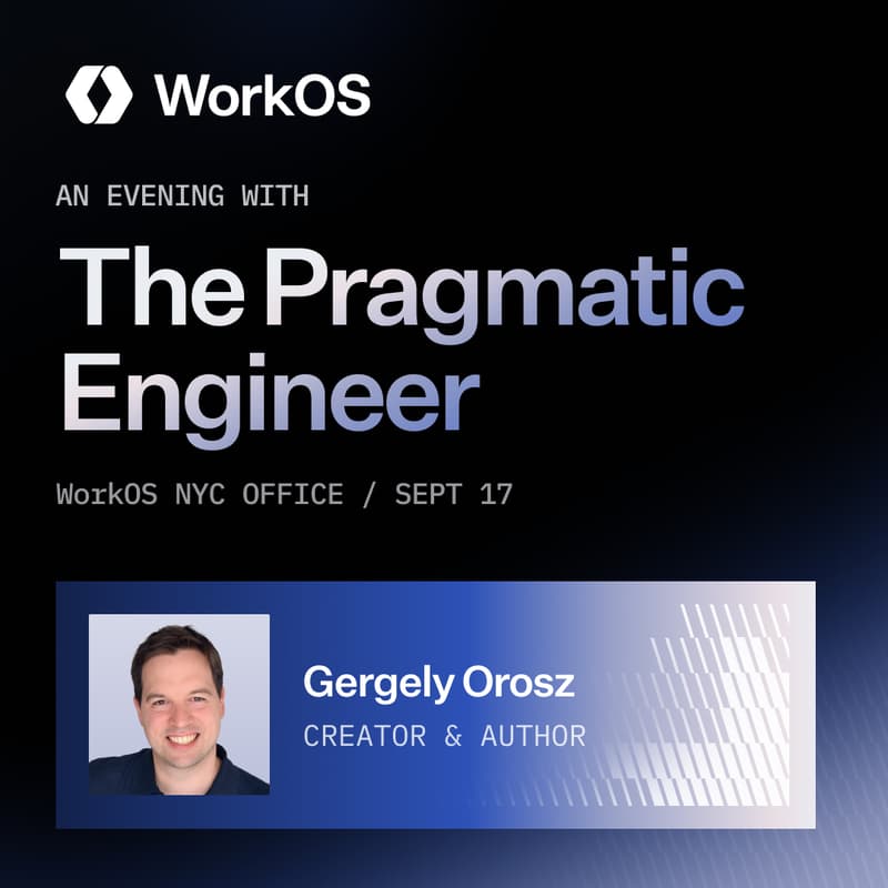 Cover Image for An evening with The Pragmatic Engineer
