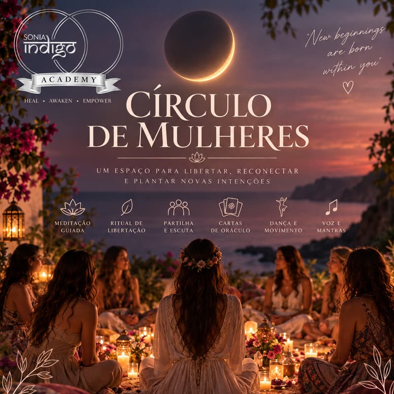 Cover Image for NEW MOON WOMEN’S CIRCLE – MEDITATION, RITUAL & CONNECTION