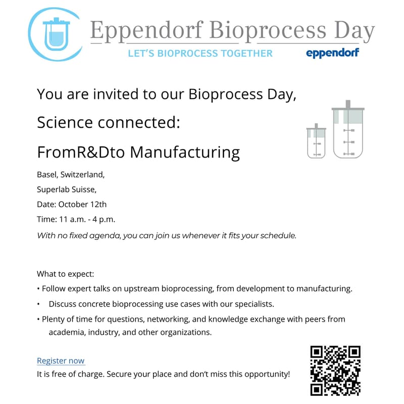 Cover Image for Eppendorf Bioprocess Day