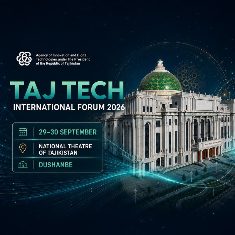 Cover Image for Taj-Tech 2026 — Tajikistan International Technology Forum