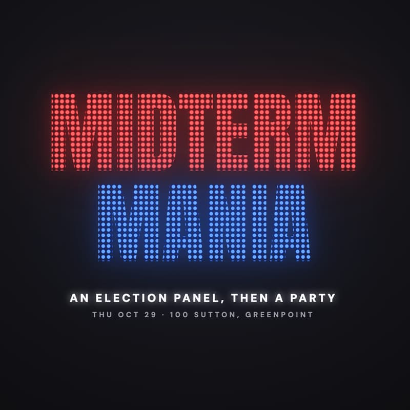 Cover Image for Midterm Mania: Panel & Party