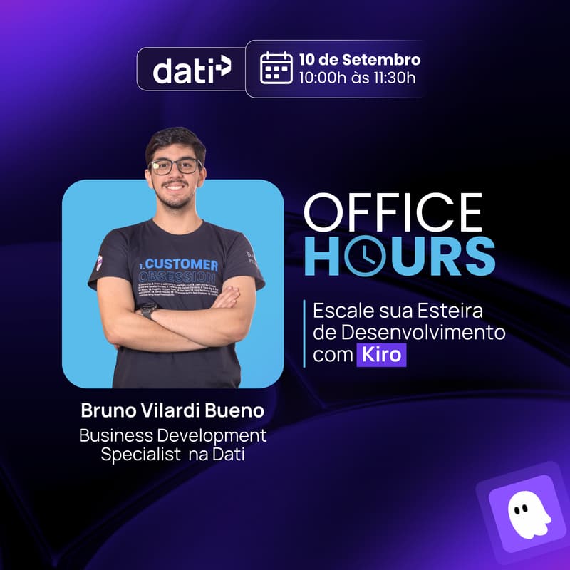 Cover Image for Office Hours: Escale sua esteira de desenvolvimento com Kiro