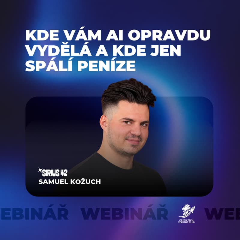Cover Image for Webinář: Kde vám AI opravdu vydělá a kde jen spálí peníze