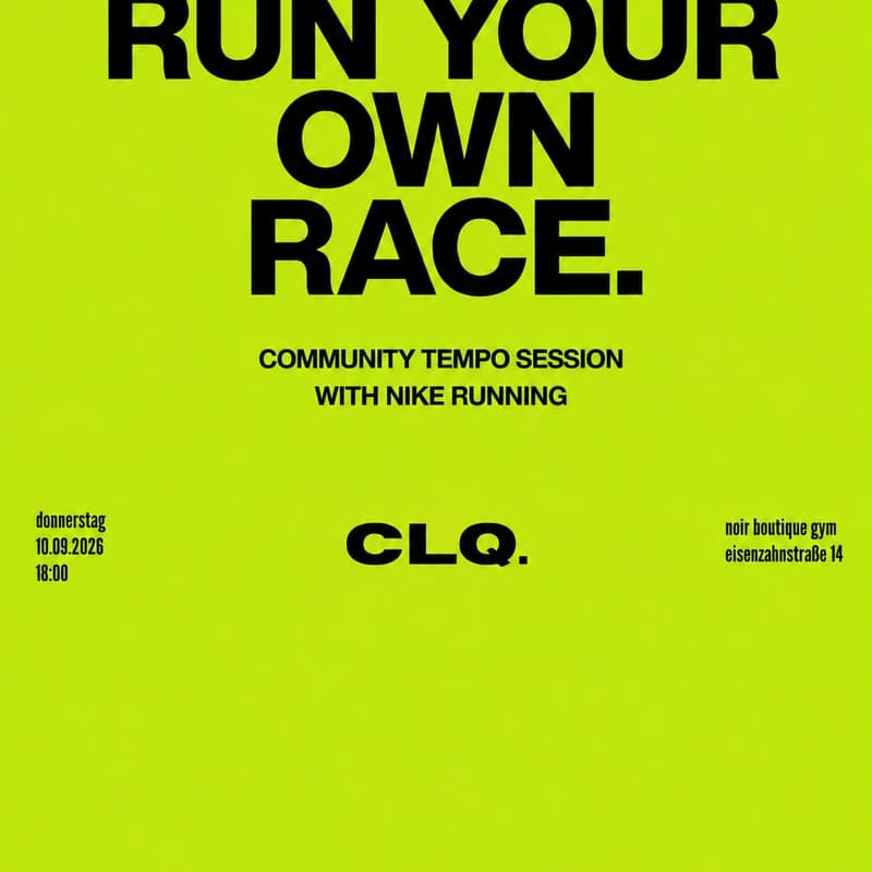 Cover Image for Community Tempo Session mit NIKE