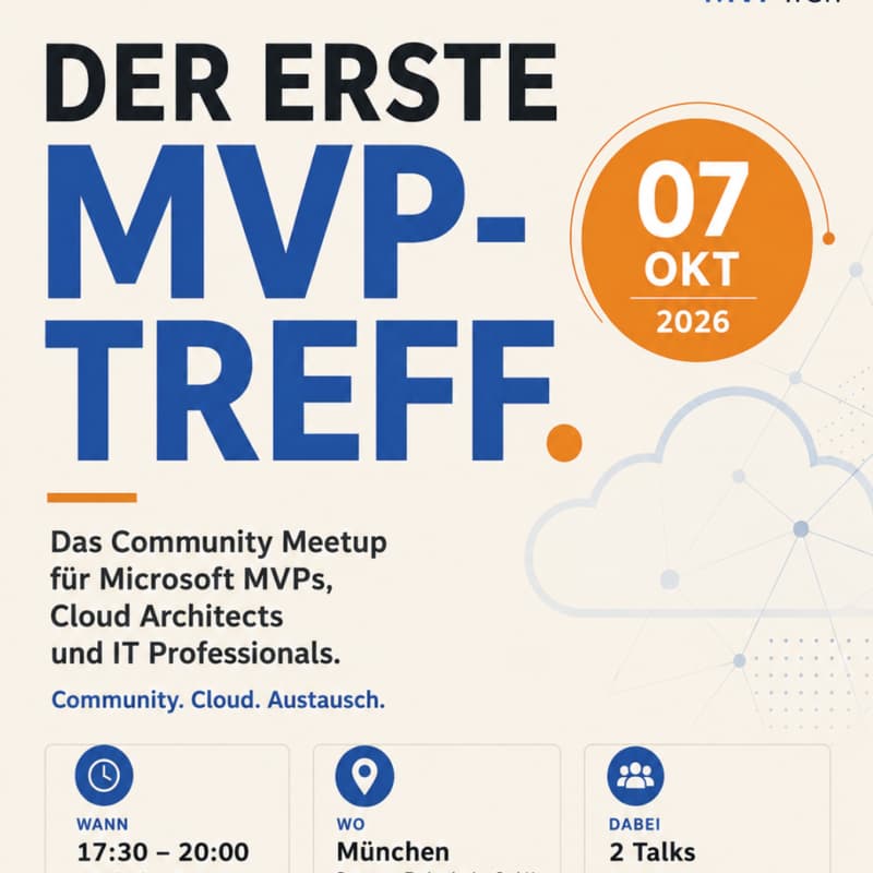 Cover Image for MVP-Treff. #1 Community Event (MUC)