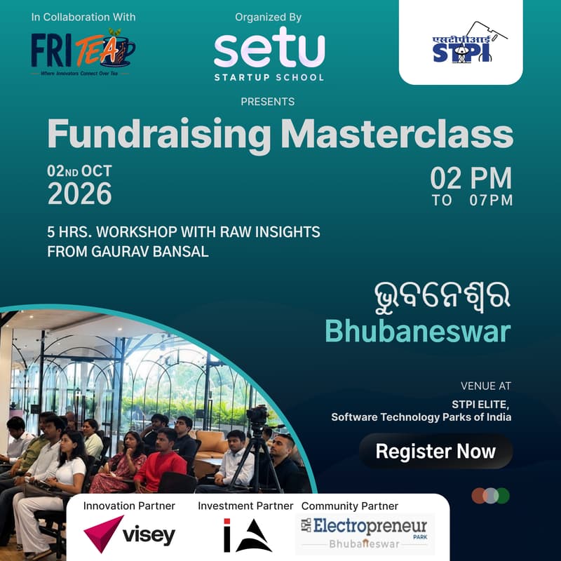 Cover Image for Bhubaneshwar: Fundraising Workshop & Networking